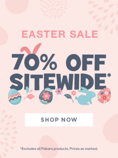 Easter Sale - 70% off sitewide*