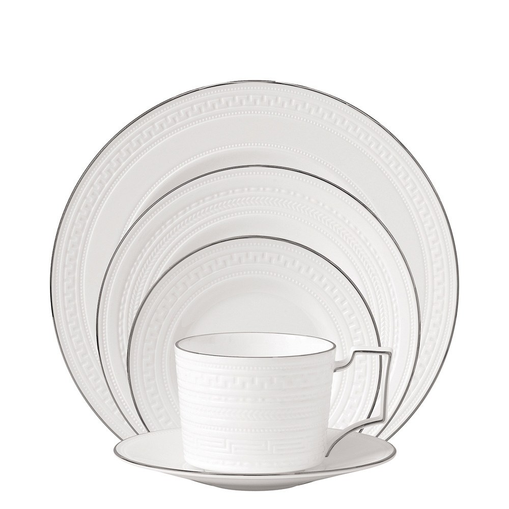 Wedgwood Intaglio Platinum 5 Piece Place Set Royal Doulton® Outlet