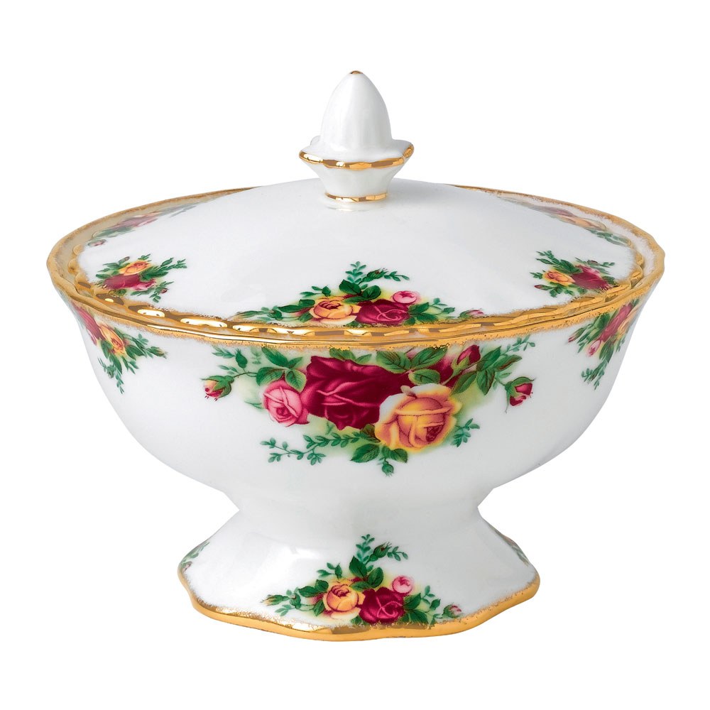 Royal Albert Old Country Roses Lidded Box 12cm Royal Doulton® Outlet