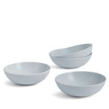 Gordon Ramsay Maze Bowl 18cm, Set of 4, Light Grey