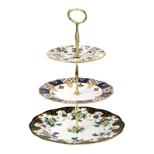 100 Years 3 Tier Cake Stand: 1900, 1910, 1940