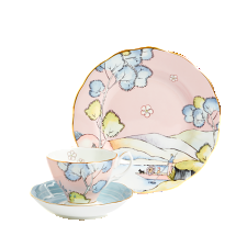 100 Years Teacup/Saucer/Plate Set 1930 Enchantment
