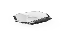 Rogaska Prism platter 20cm
