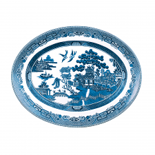 Johnson Brothers Blue Willow Oval Platter 25cm