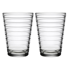 Aino Aalto Tall Tumbler 330ml Clear Pair