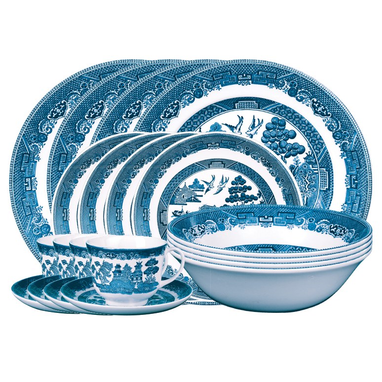 Johnson Brothers Blue Willow Classic 20 Piece Set