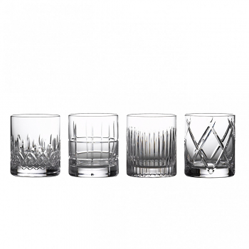 Short Stories Mixed DOF Tumbler Set of 4