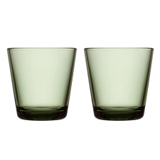 Kartio Tumbler 210ml, Pine Green, Pair