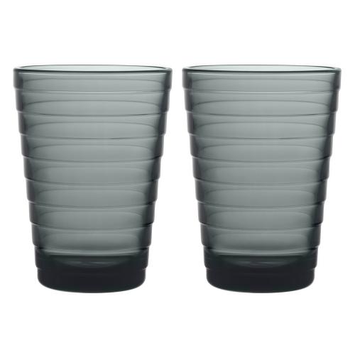 Aino Aalto Tall Tumbler Set of 2 Dark Grey