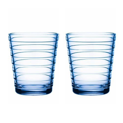 Aino Aalto Tumbler 220ml Aqua Pair