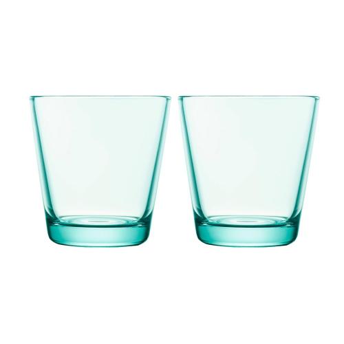 Kartio Tumbler 210ml, Water Green, Pair