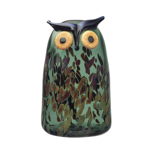 Long-Eared Owl 110x175mm Pine Green