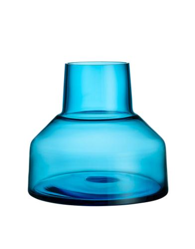 Solare Vase Low 22x20cm Electric Blue
