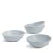 Gordon Ramsay Maze Bowl 18cm, Set of 4, Light Grey