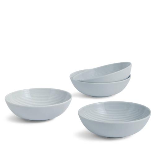 Gordon Ramsay Maze Bowl 18cm, Set of 4, Light Grey